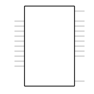 SN74AC373DWRE4 Symbol