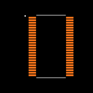 SN74AHCT16374DGGR Footprint