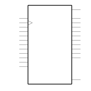 SN74ALS29821DW Symbol