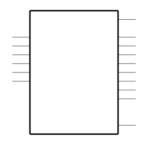 SN74HC139PWRG4 Symbol