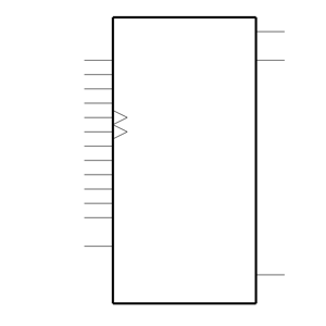 SN74HC166PWRG4 Symbol