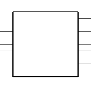 SN74LS92DE4 Symbol