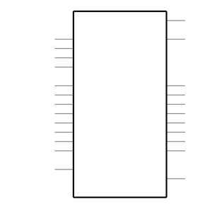 TCA9555RGER Symbol
