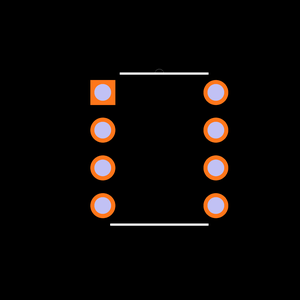 TLC27L2MDRG4 Footprint