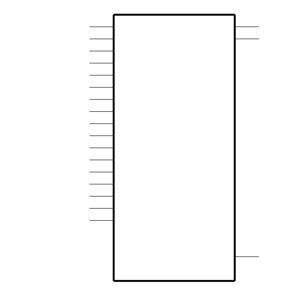TLV2553IDWG4 Symbol
