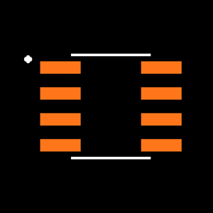 UCC2813PWTR-4 Footprint
