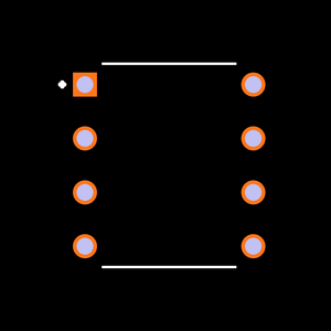 UCC3813DTR-5 Footprint