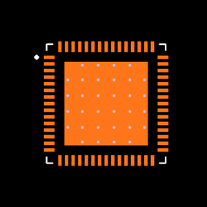 DS90UB926QSQE/NOPB Footprint