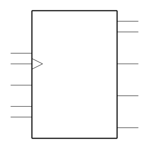 INA226AQDGSRQ1 Symbol