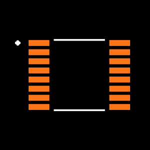 AD8362ARUZ-REEL7 Footprint