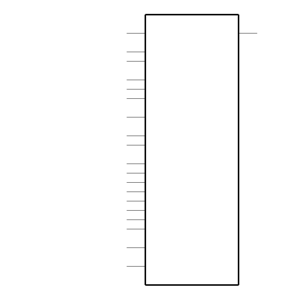 SN74LS593DWR Symbol