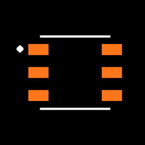 DS2417P+T&R Footprint