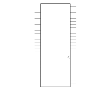MAX34446ETL+ Symbol