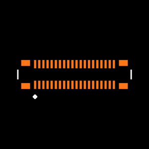 BM24-40DP/2-0.35V(53) Footprint